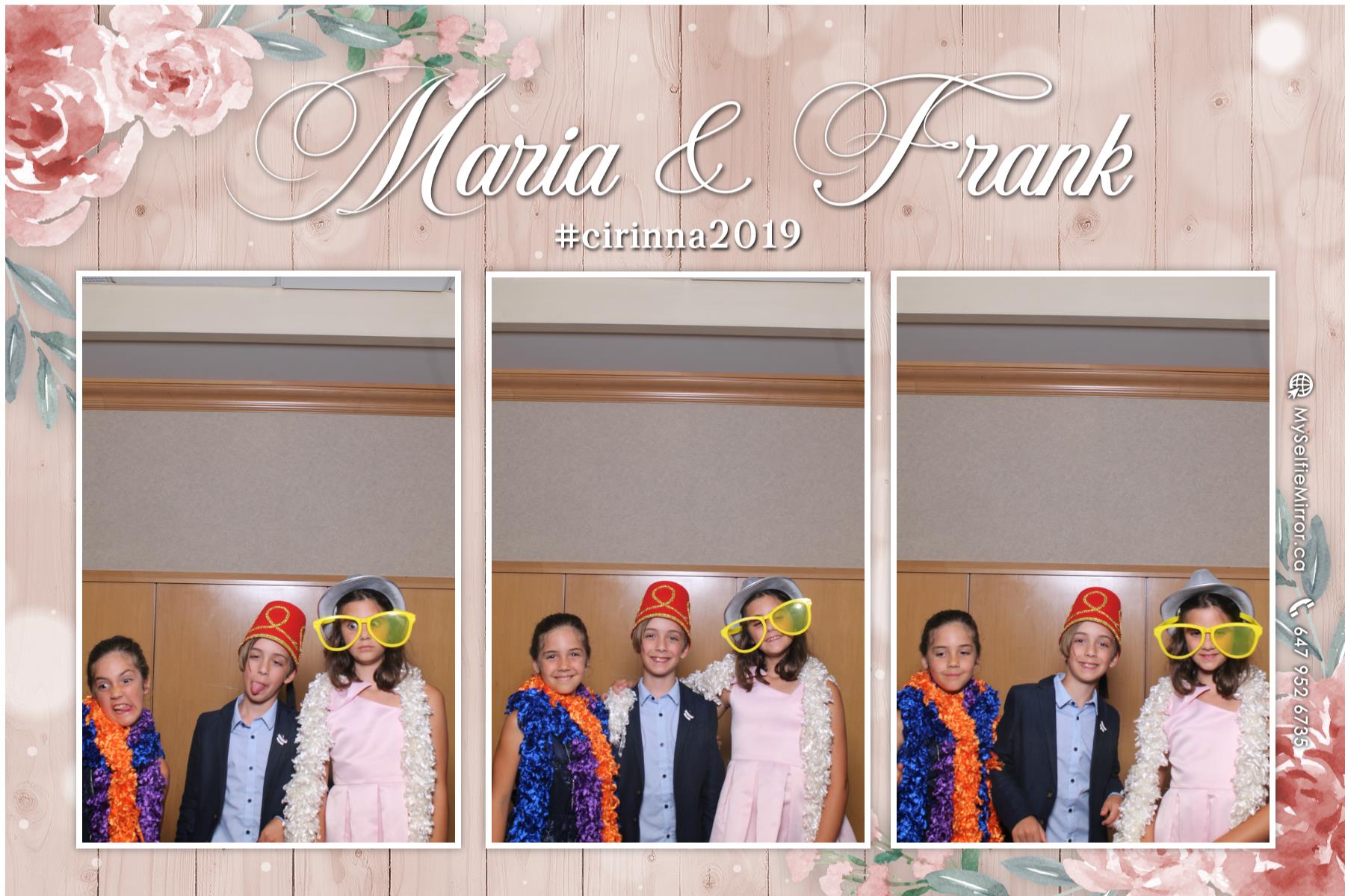 Wedding of Frank and Maria  | View more photos from the event at gallery.myselfiemirror.ca/u/romanmyselfiemirrorca/Wedding-of-Frank-and-Maria